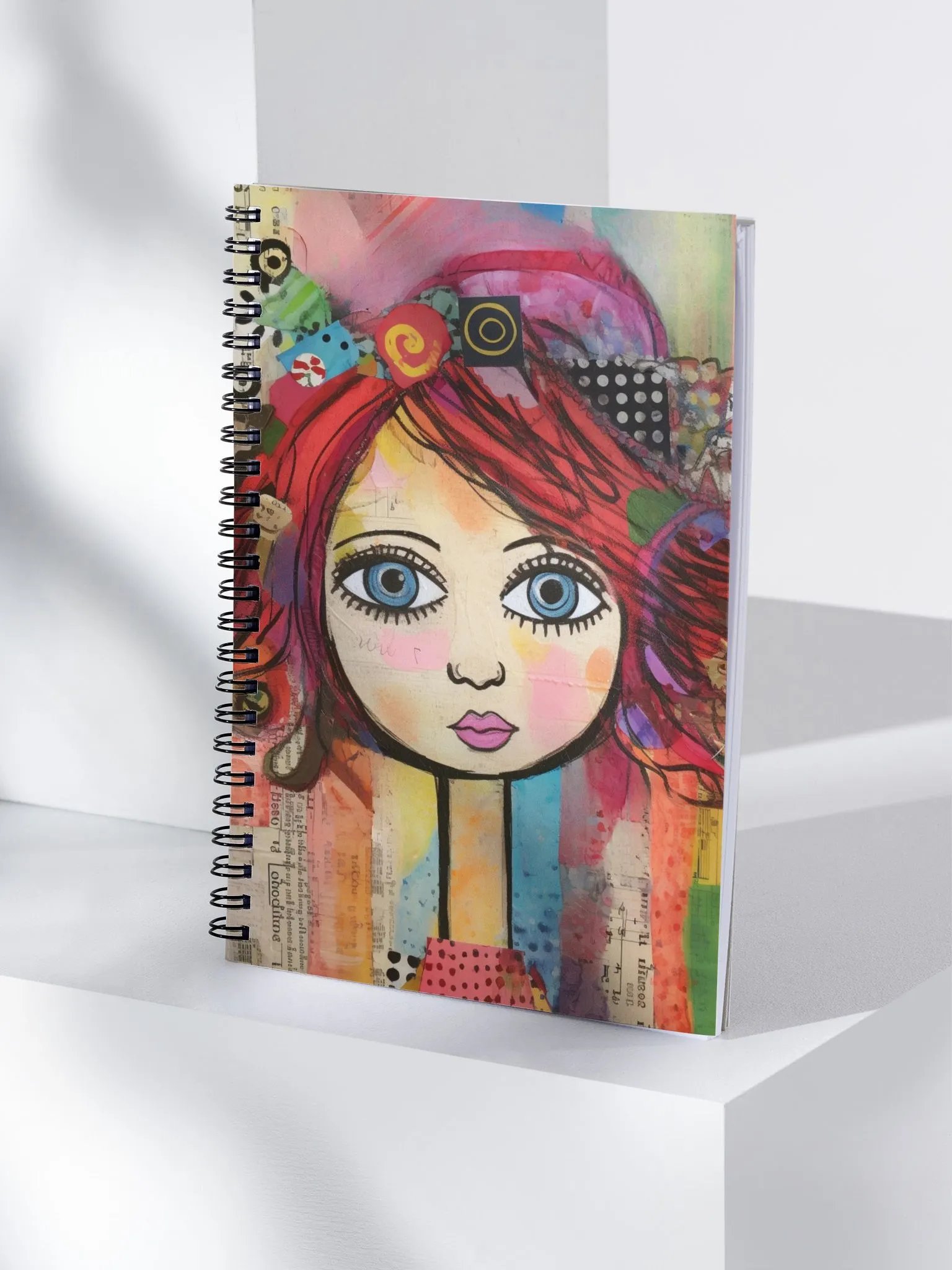 Customizable Dotted Spiral Notebook product image (4)