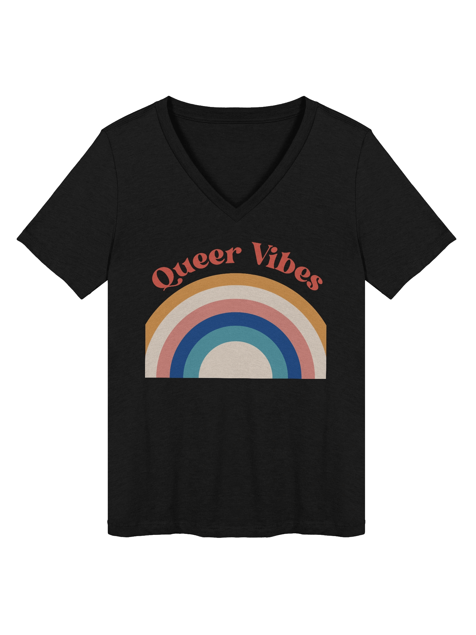 Queer Vibes V-Neck product image (2)