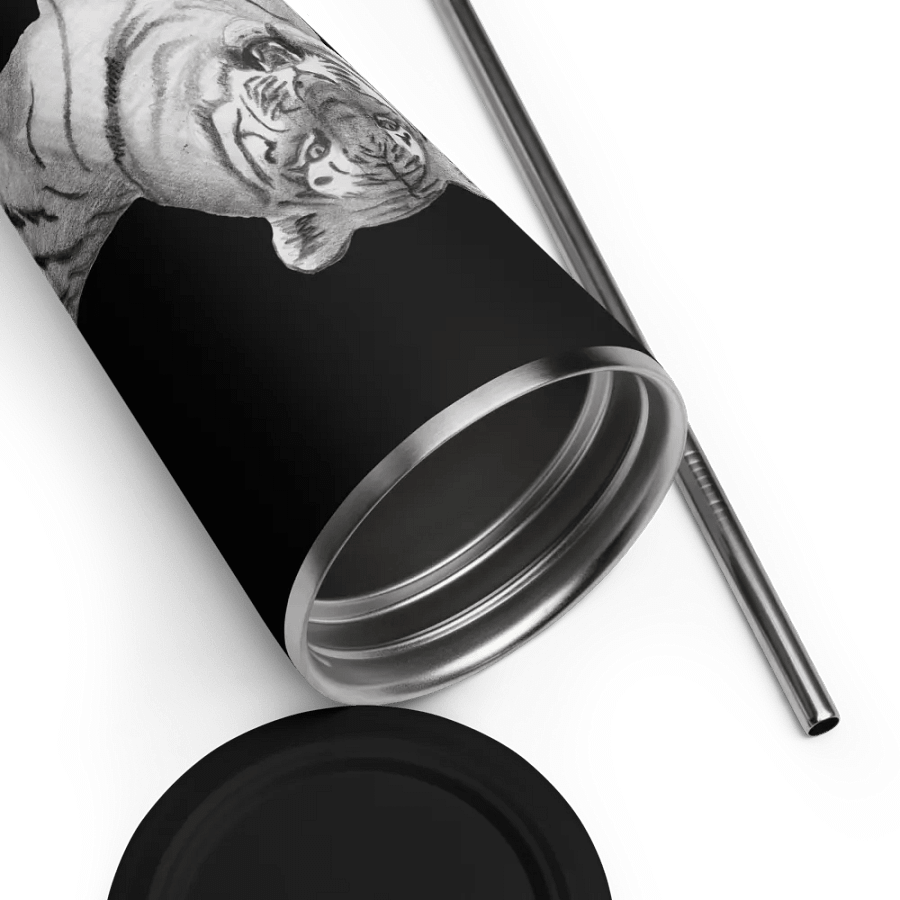 Tiger Drawing Straw Cup product image (15)