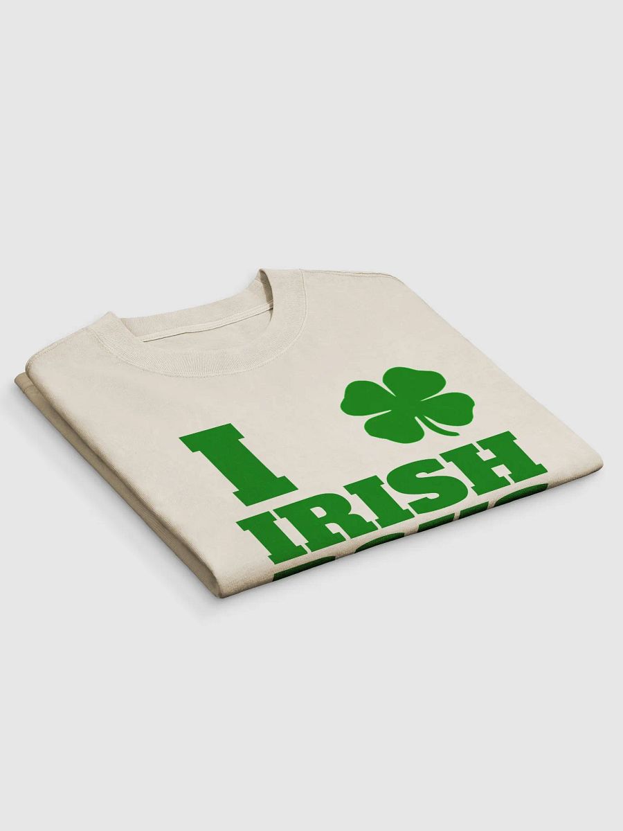 I Love Irish Boys Faded Tee – St. Patrick’s Day oversized Tee product image (3)