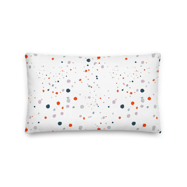 Playful Dot Splash Premium Pillow product image (1)