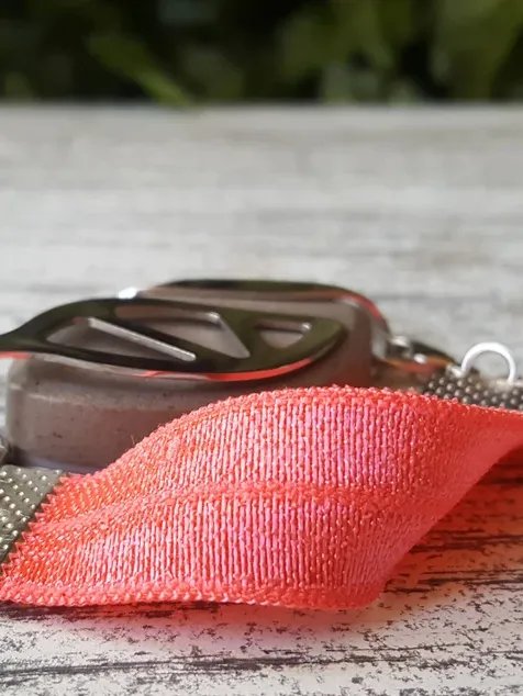 Summer Sun Pink Elastic Bracelet | Handmade Accessory for Bellabeat Leaf Urban & Ivy product image (1)