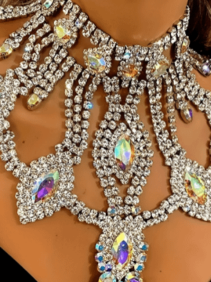 Rhinestone, Pearl, Silver, Gold Necklace Sets & more
