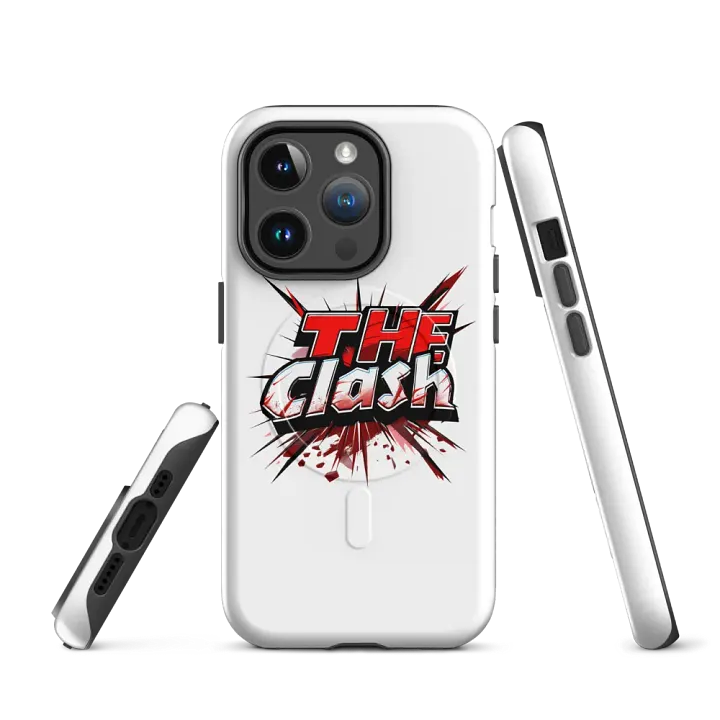 The Clash iPhone Case - White, Clash Logo product image (3)