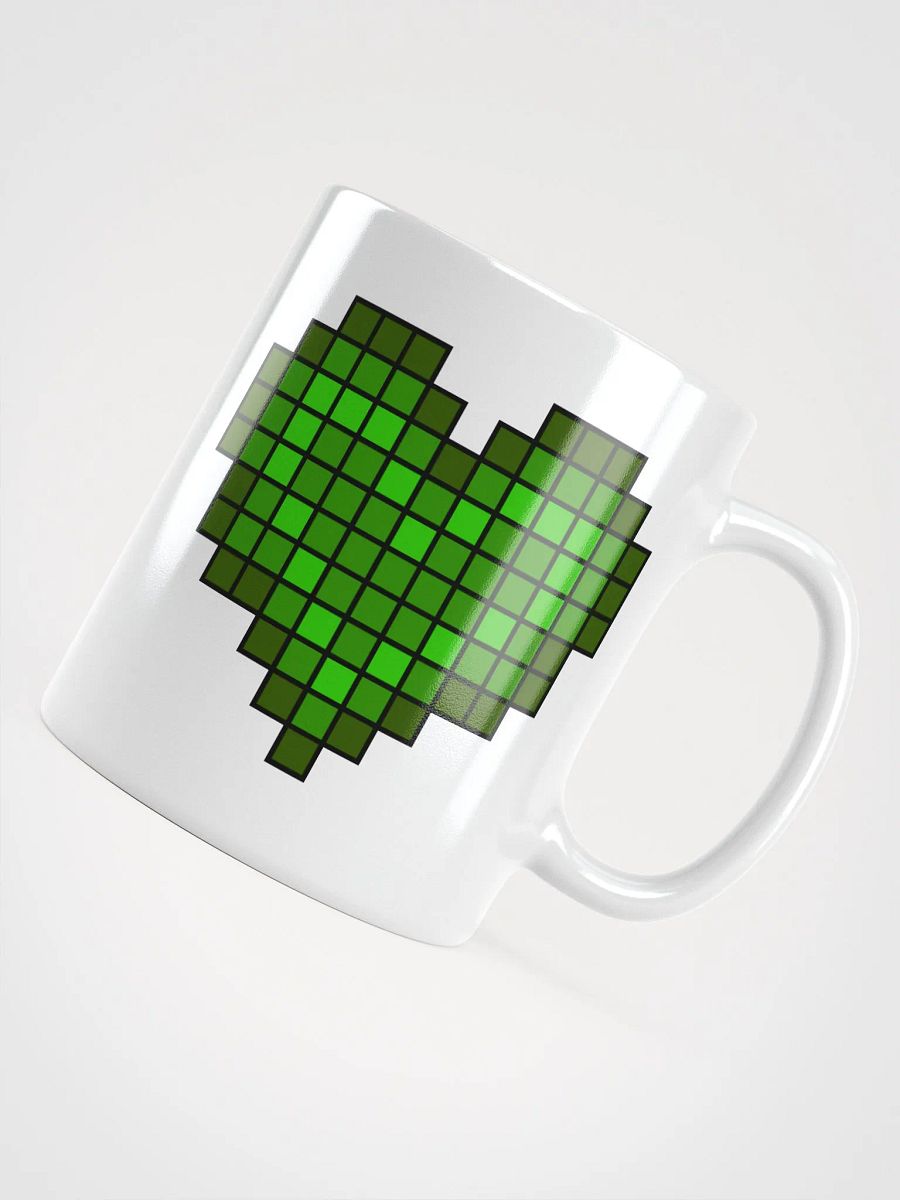 Irish Heart White Glossy Mug product image (5)