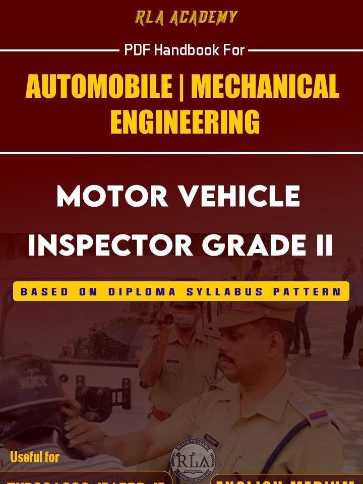 MOTOR VEHICLE INSPECTOR GRADE II Exam product image (1)