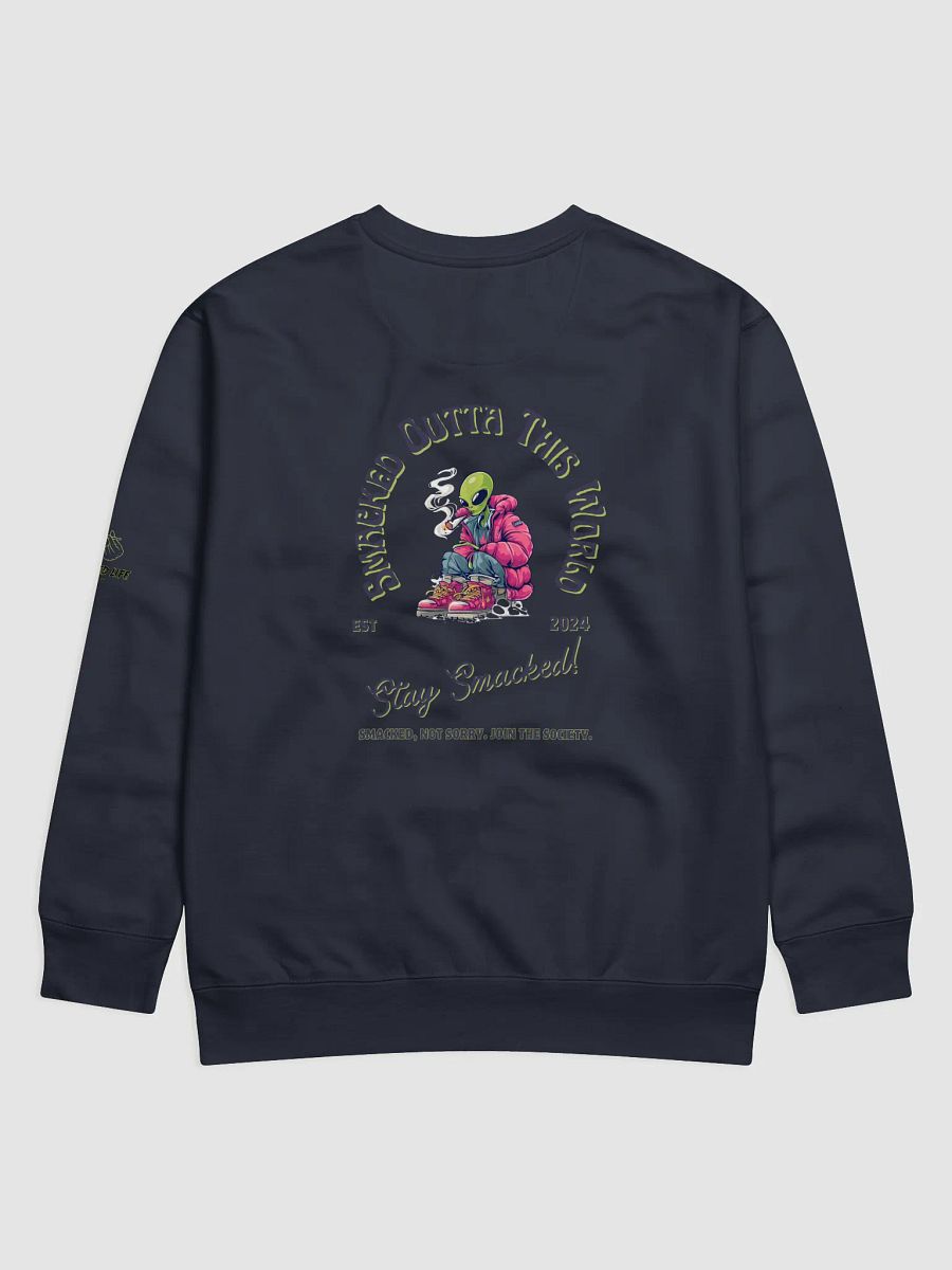 SMACKED OUTTA THIS WORLD! Premium Sweatshirt product image (6)