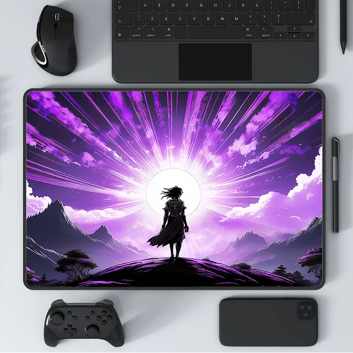 Amethyst Dawn Large Mouse Pad (12 x 18) product image (1)