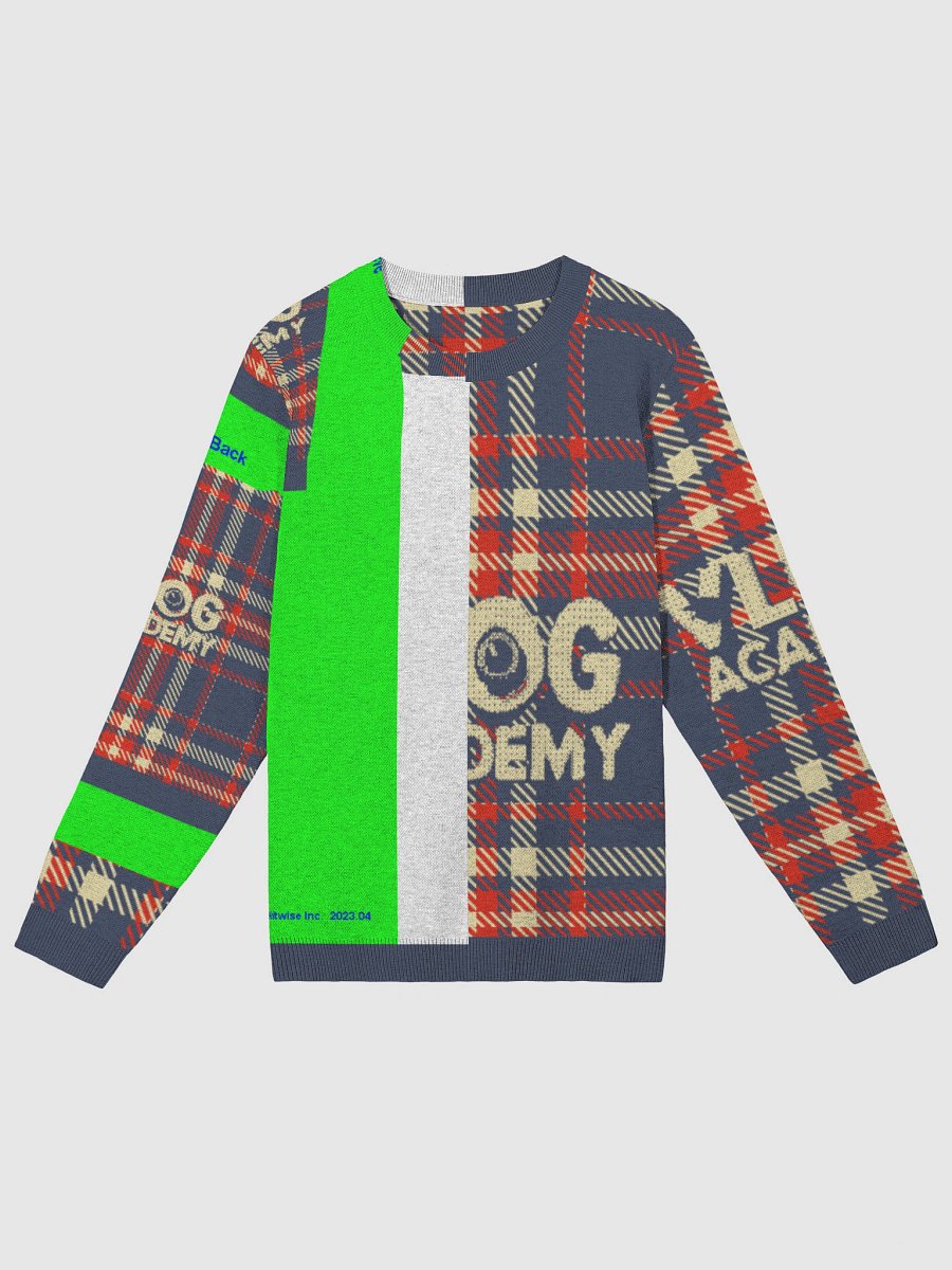 Vlog Academy Knitted Crewneck Sweater Classic Fit product image (3)