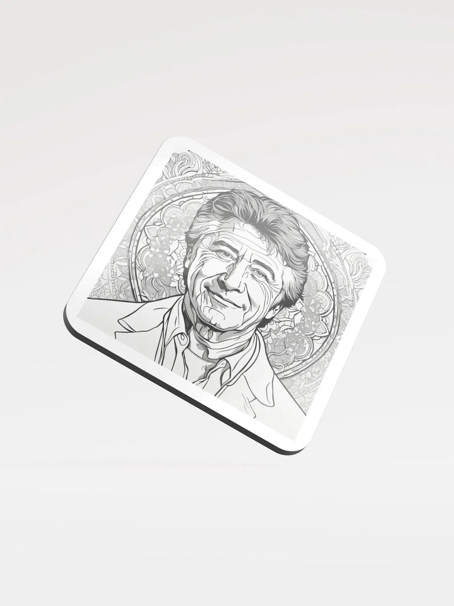 Elegant Wave Cork Coaster product image (1)