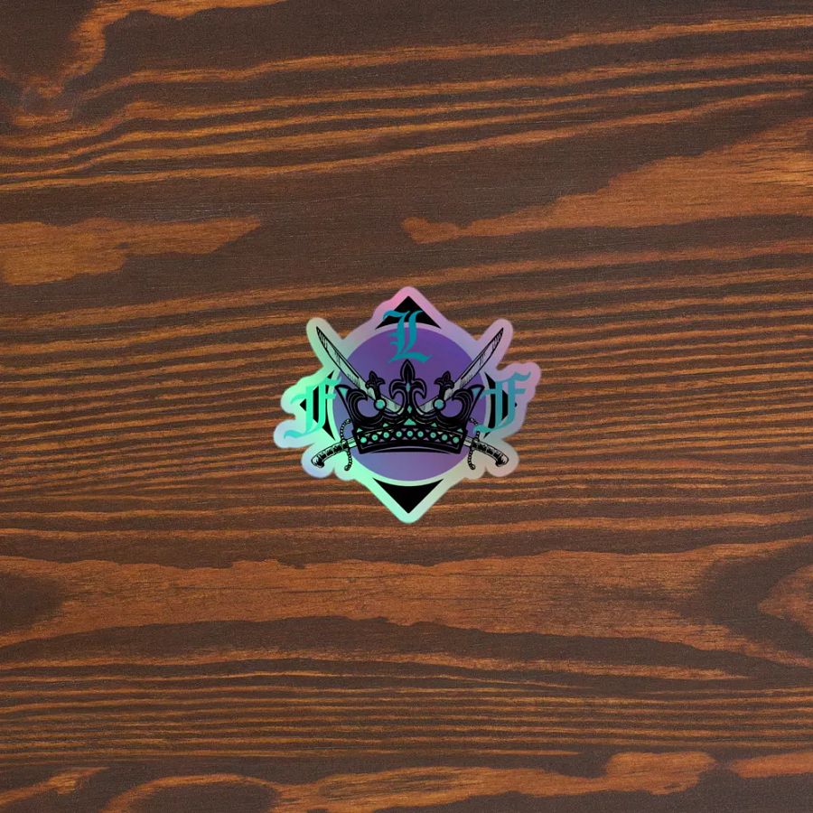 Regalia Monogram Holographic Sticker product image (3)