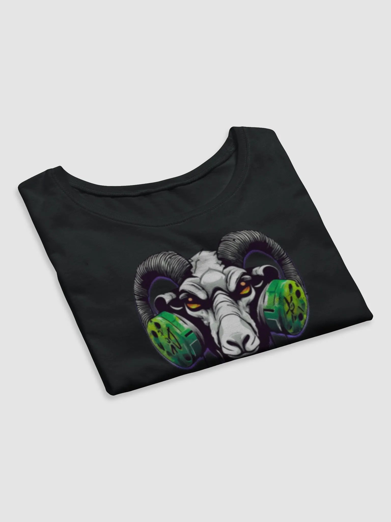 Aires ATM Ram's Head Crop Tee product image (7)