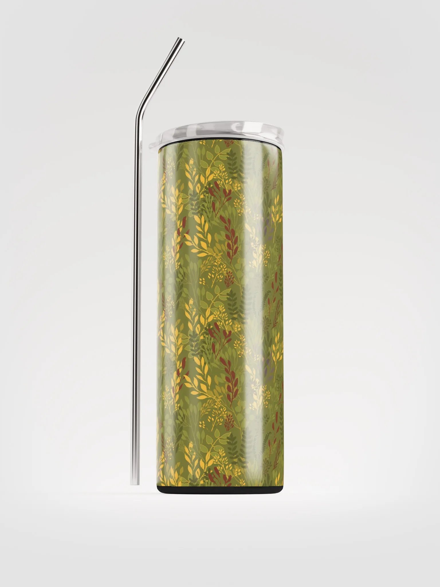 “Moving Meadows” 20-Ounce Stainless Steel Tumbler with Straw product image (7)