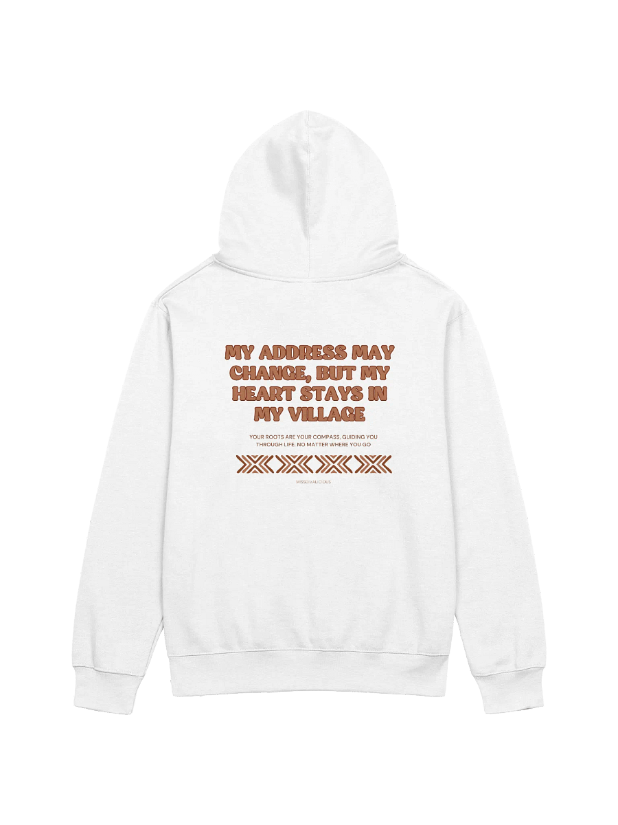 My Heart Stays in My Village Unisex Hoodie – Honor Your Roots & Heritage product image (13)