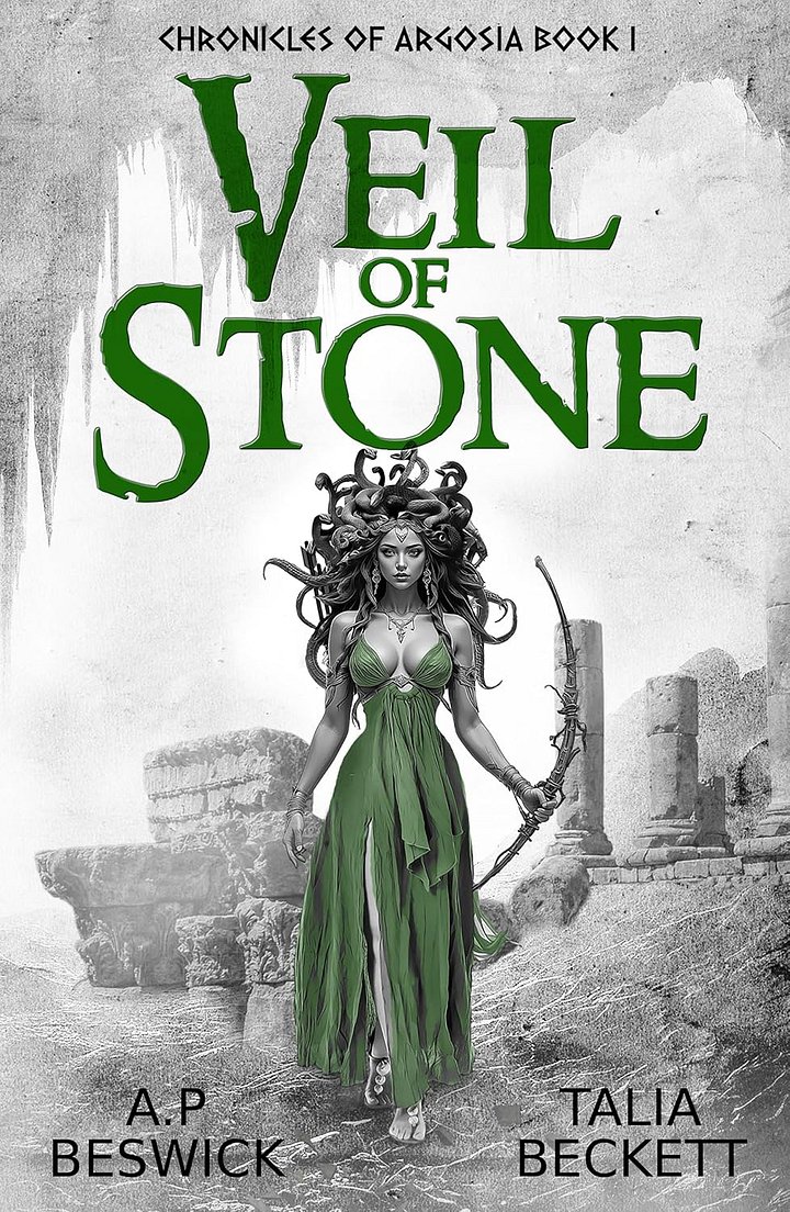 Veil of Stone (Chronicles Of Argosia Book 1) - signed paperback product image (1)