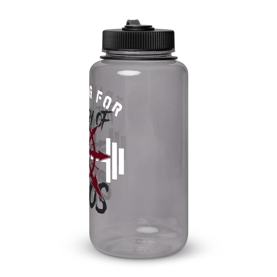Training for the Glory of Chaos Wide Mouth Water Bottle | Warhammer 40K Chaos Design product image (7)