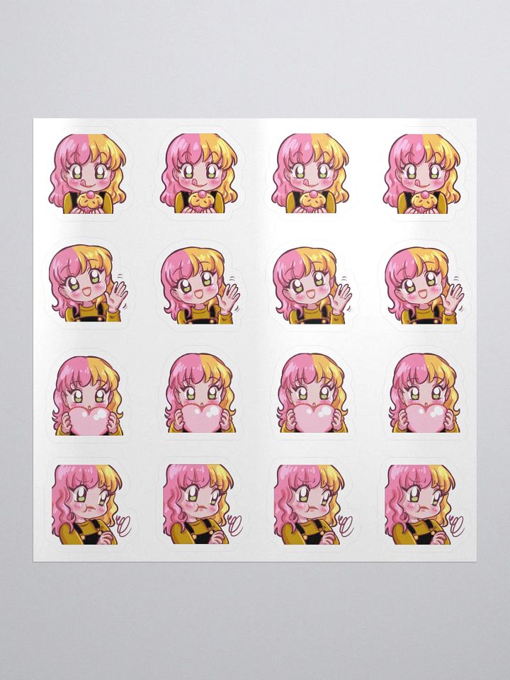 Emote Sticker Sheet - Option 2 product image (2)