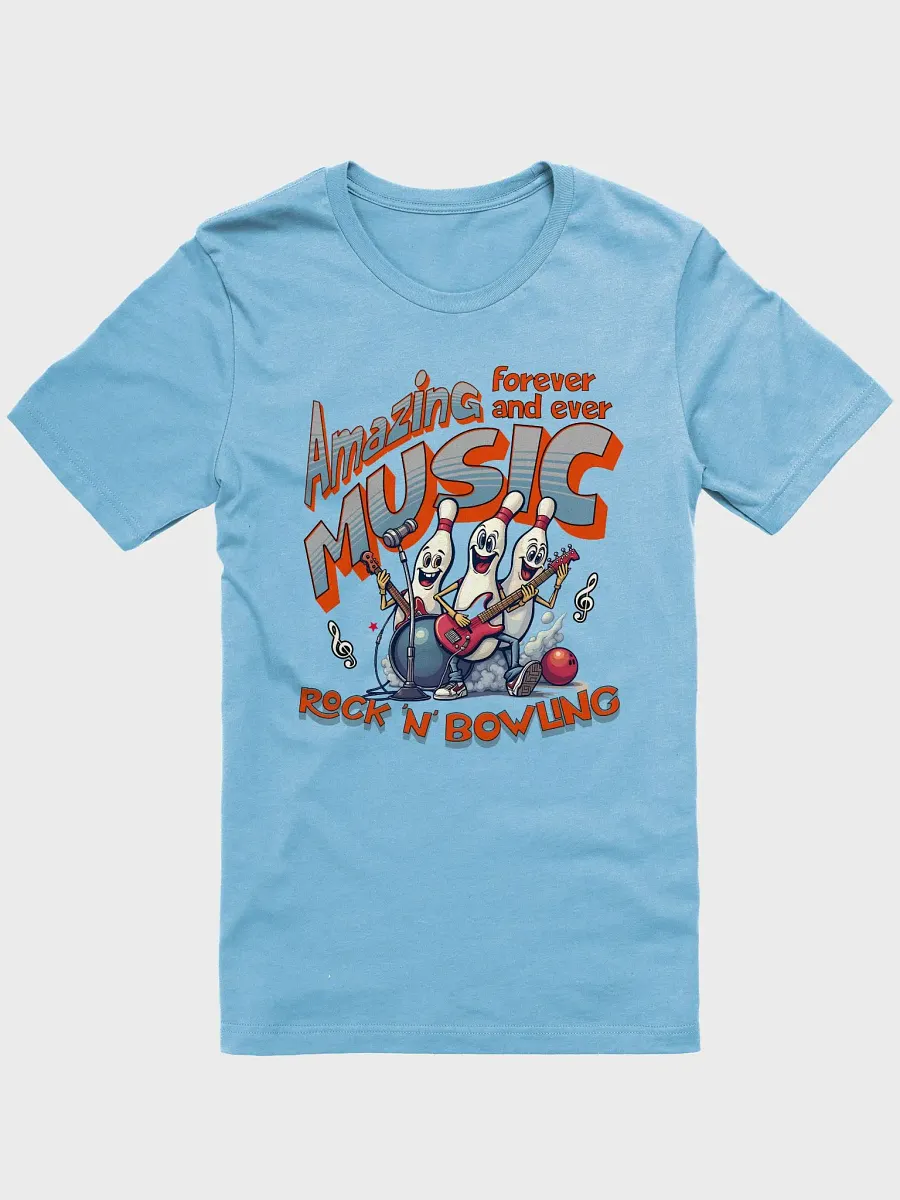 Amazing Music Rock N Bowling Signature Softness Unisex T-Shirt product image (19)