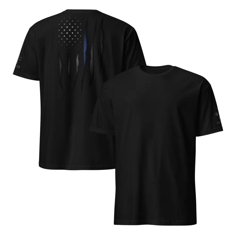 Carbon Onyx Thin Blue Line Flag product image (5)
