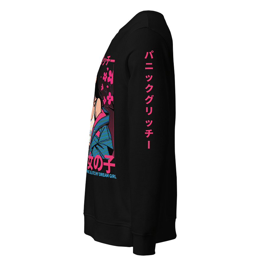 Panic Glitchy Dream Girl Sakura Sweatshirt product image (7)