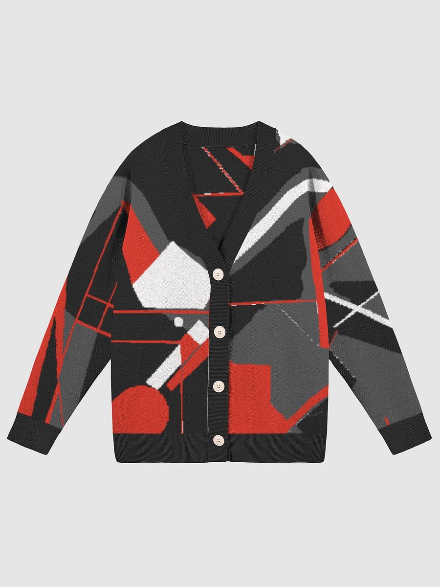Dynamic Geometric Delight Knit On - Demand Cardigan product image (5)