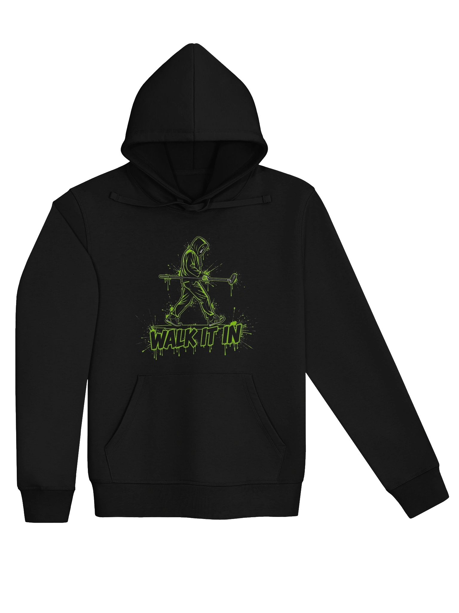 Limited Edition Street Art Hoodie — Walk It In (Black or Anthracite) product image (3)