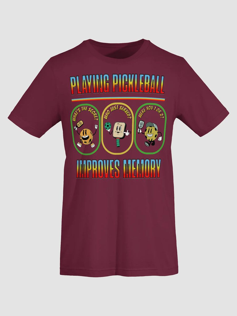 Playing Pickleball Improves Memory Lane T-Shirt product image (11)