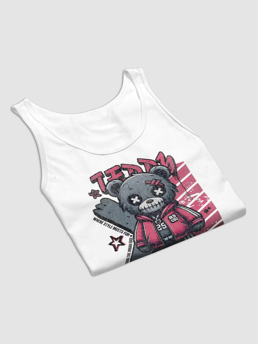 Haunted Teddy Bear | Jersey Tank by Bella+Canvas product image (9)