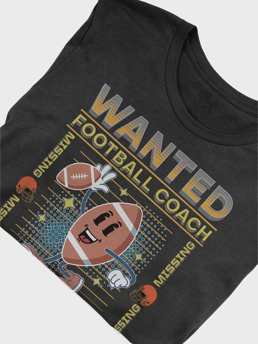Wanted Coach Football Animated T-Shirt product image (3)