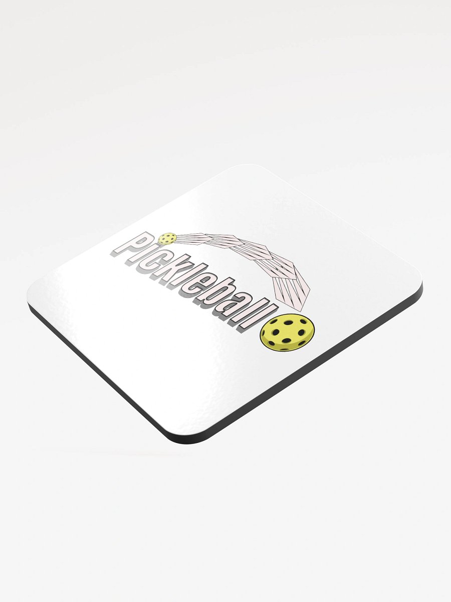Pickleball Swoosh Motion Cork Coaster product image (4)