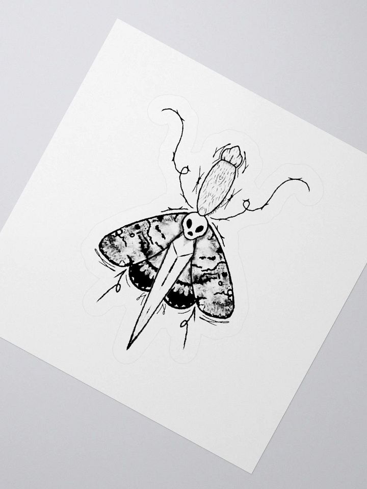 Dagger moth sticker product image (5)