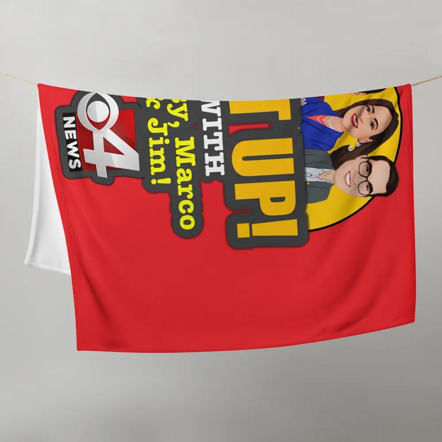 Get Up! With Daisy, Marco & Jim Throw Blanket product image (9)