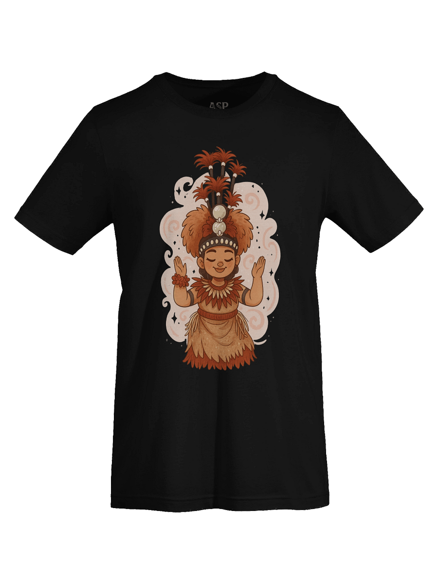 Samoan Taupou T-Shirt – Traditional Island Dance Design for Women | Polynesian Cultural Pride Tee by ASP Apparel product image (7)