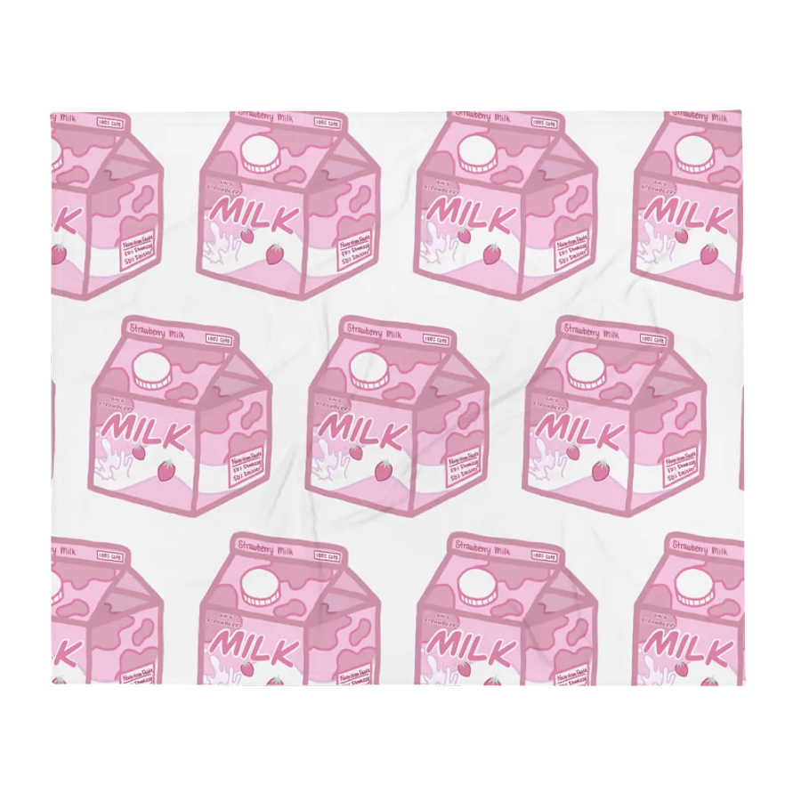 SinisterSushii Strawberry Milk Blanket product image (2)