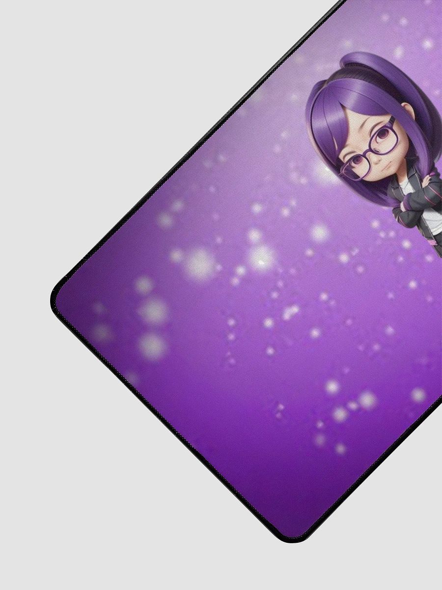 (Purple CHIBI) K Desk Mat 15.5" x 31.5" product image (3)