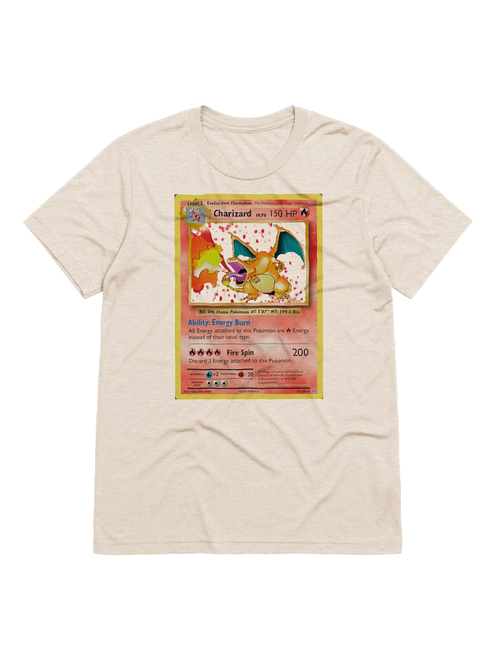 Charizard TCG T-shirt product image (1)