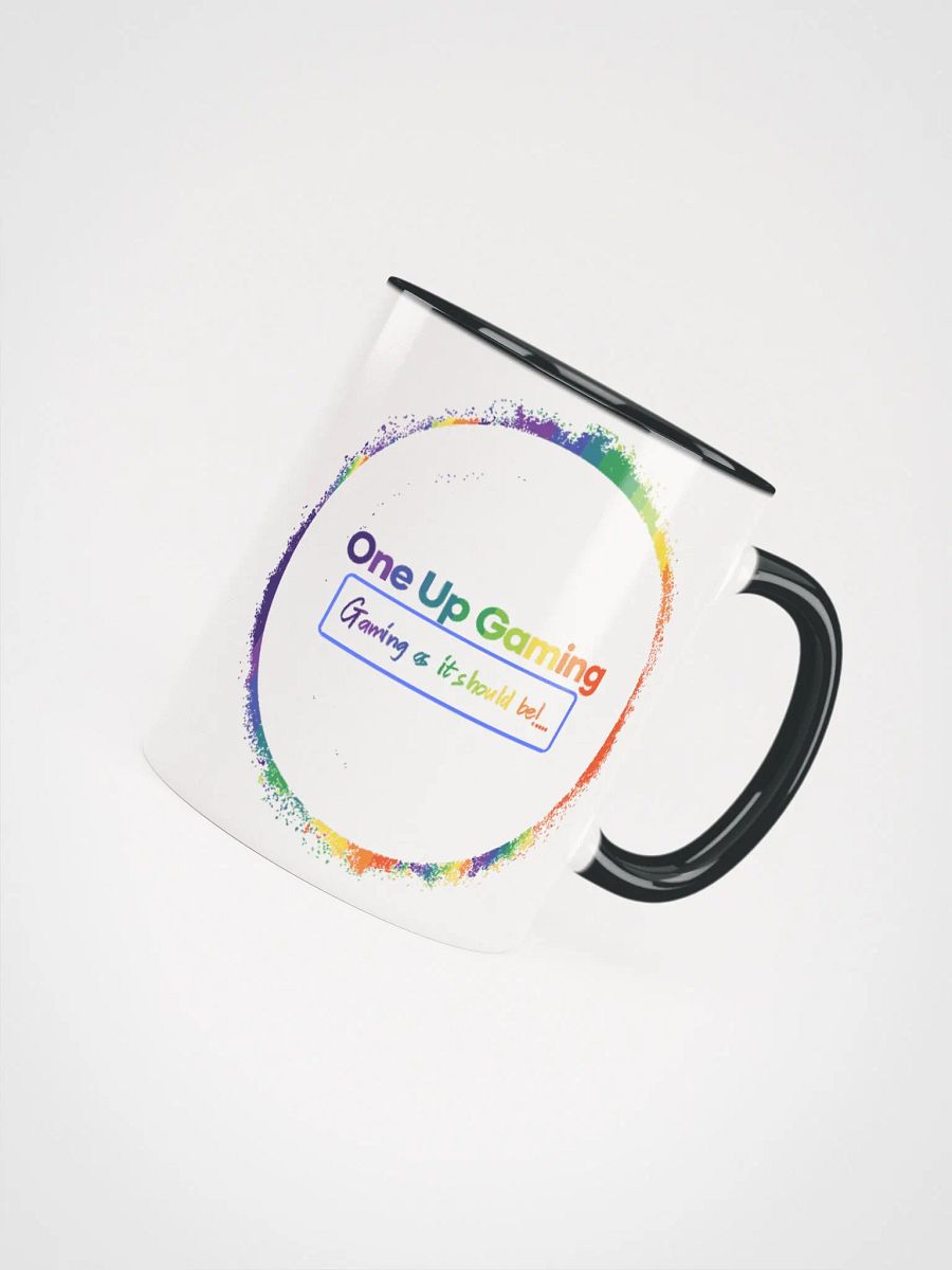OUG Rainbow Logo Ceramic Mug with Color Inside product image (4)
