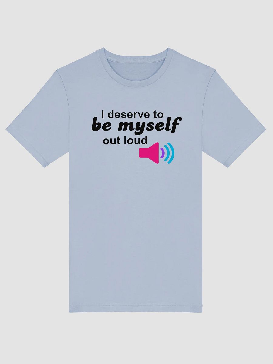 be myself out loud androgyne t-shirt product image (1)