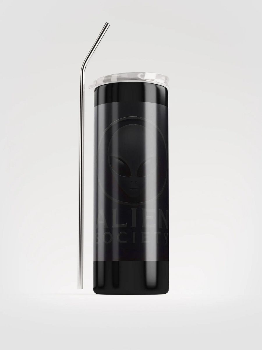 Black on black Alien Society Stainless Steel Tumbler product image (1)