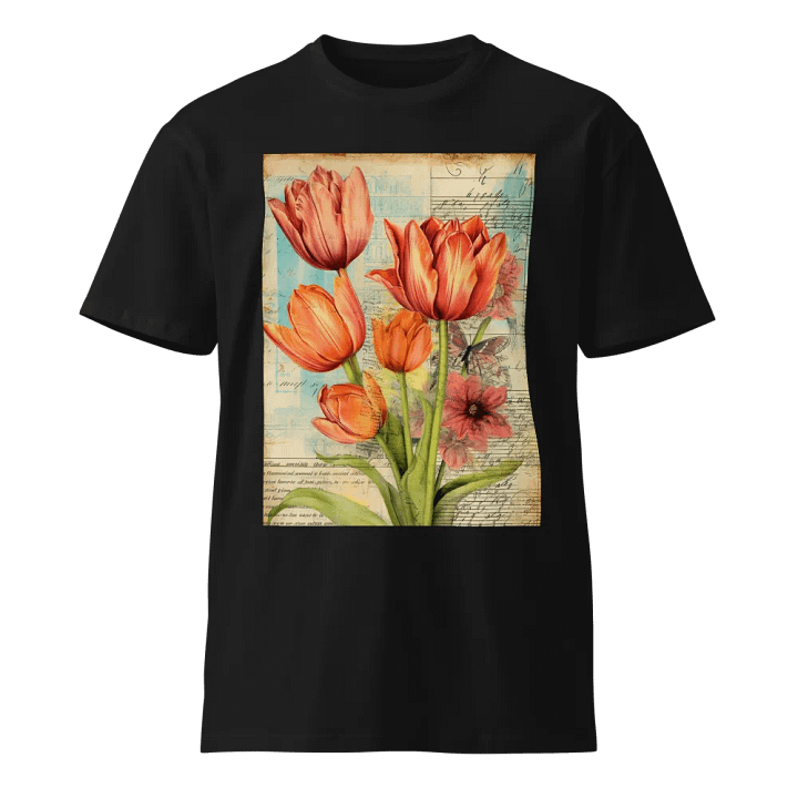 Vintage Tulip Tshirt product image (1)