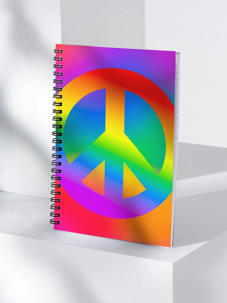 Peace Rainbow Notebook product image (3)