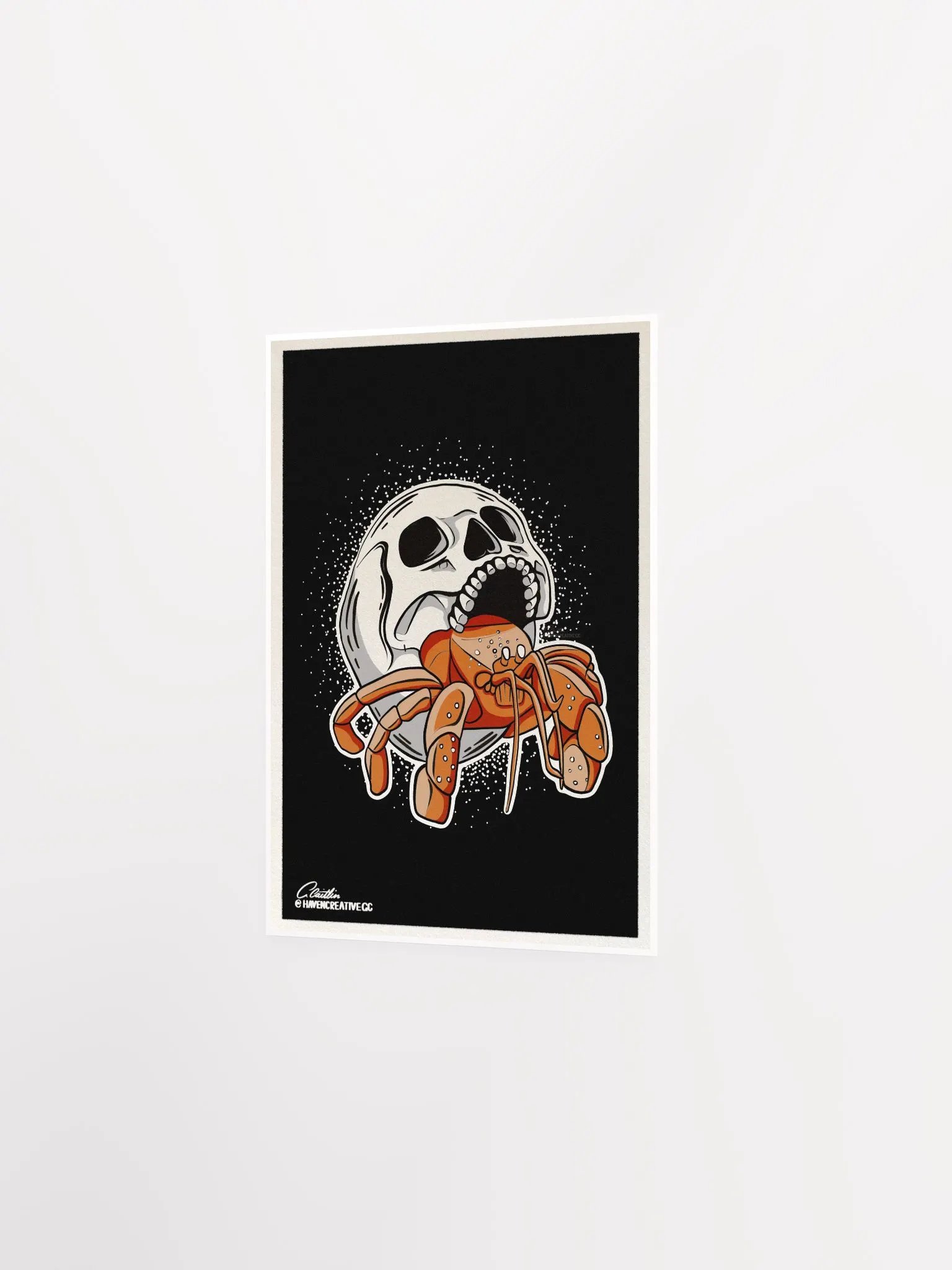 "Skull Shell Hermit" Poster product image (2)