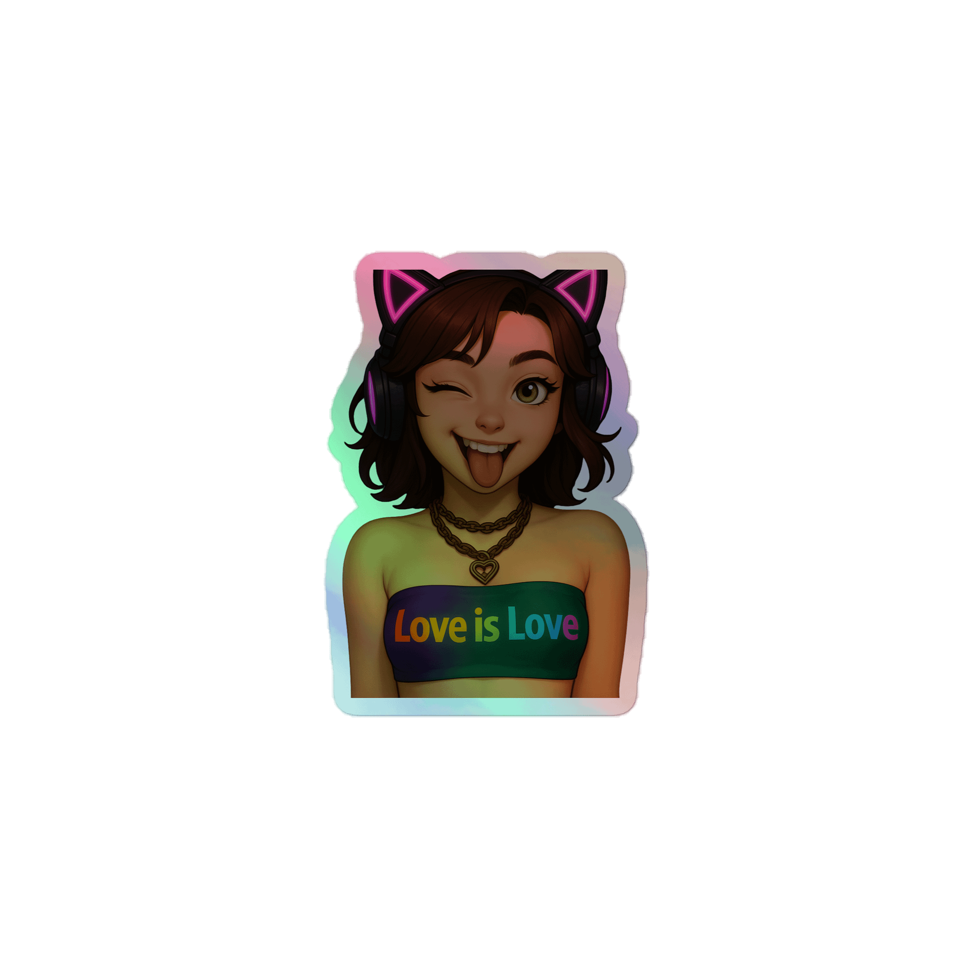 Kitty TubeTop Sticker product image (1)