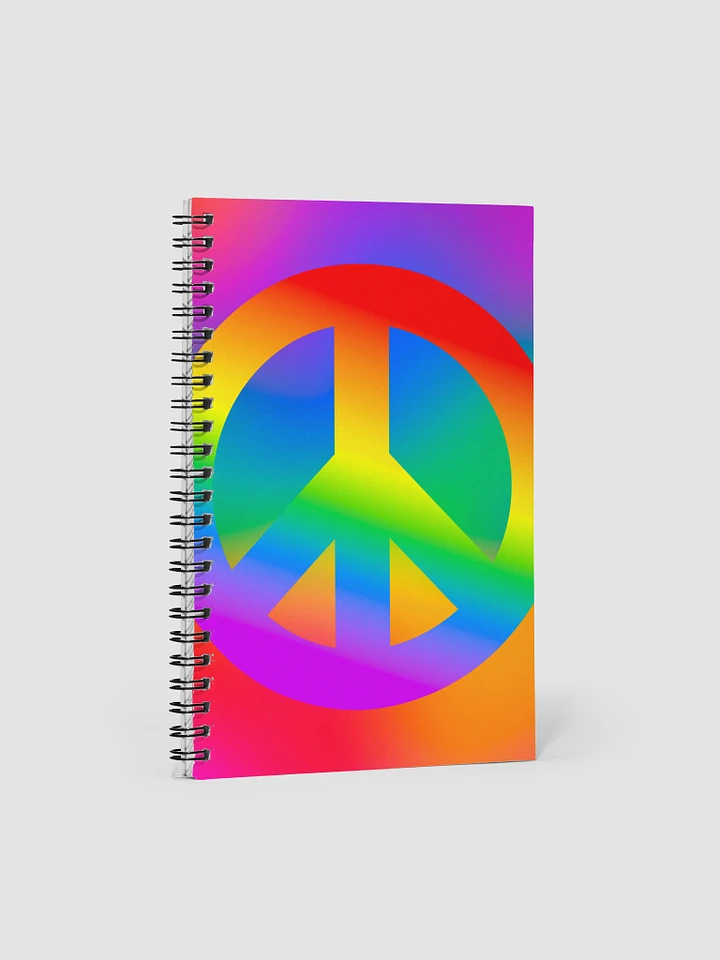 Peace Rainbow Notebook product image (1)