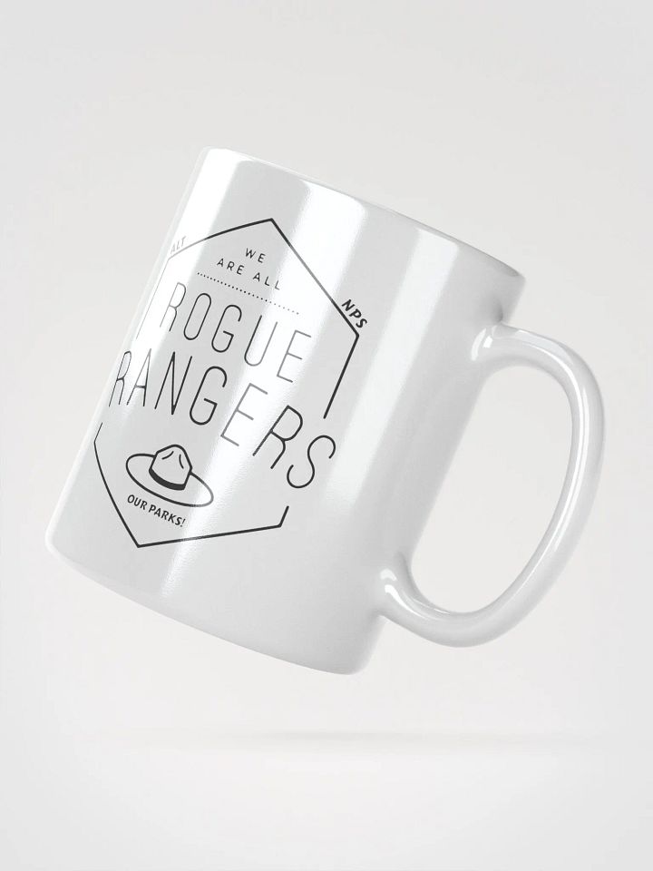 Rogue Rangers OUR PARKS Coffee Tea Mug 3 SIZES! Ceramic Glossy White Cafe Cup product image (5)