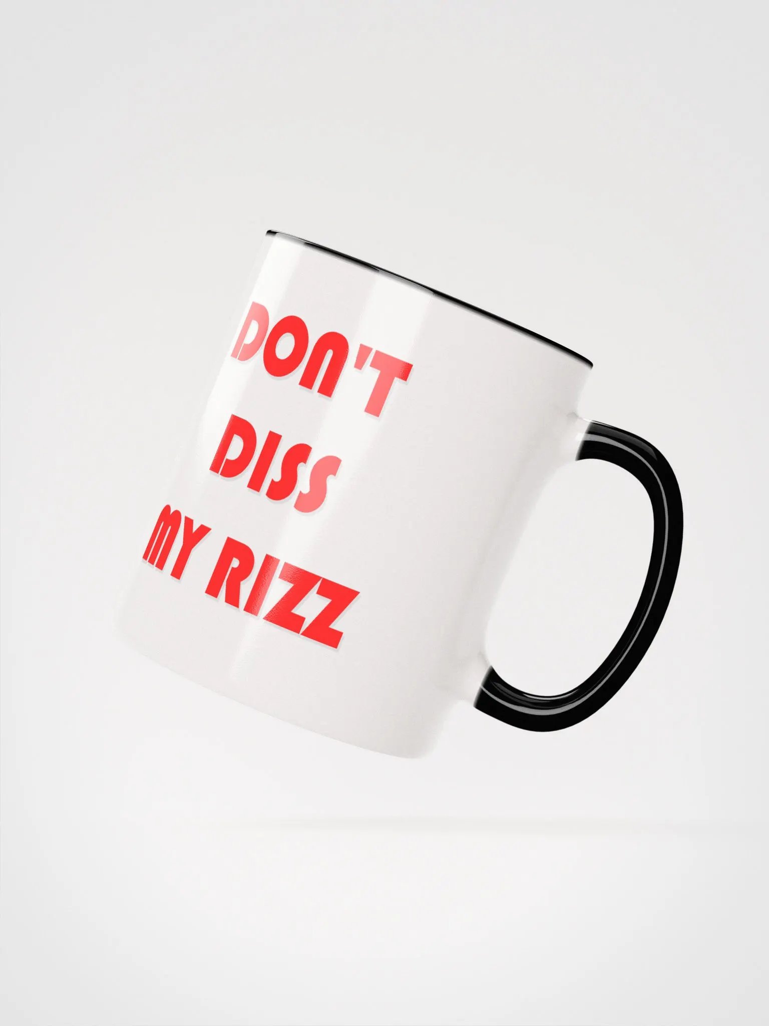 Bold & Vibrant 'DON'T DISS MY RIZZ' Mug product image (2)