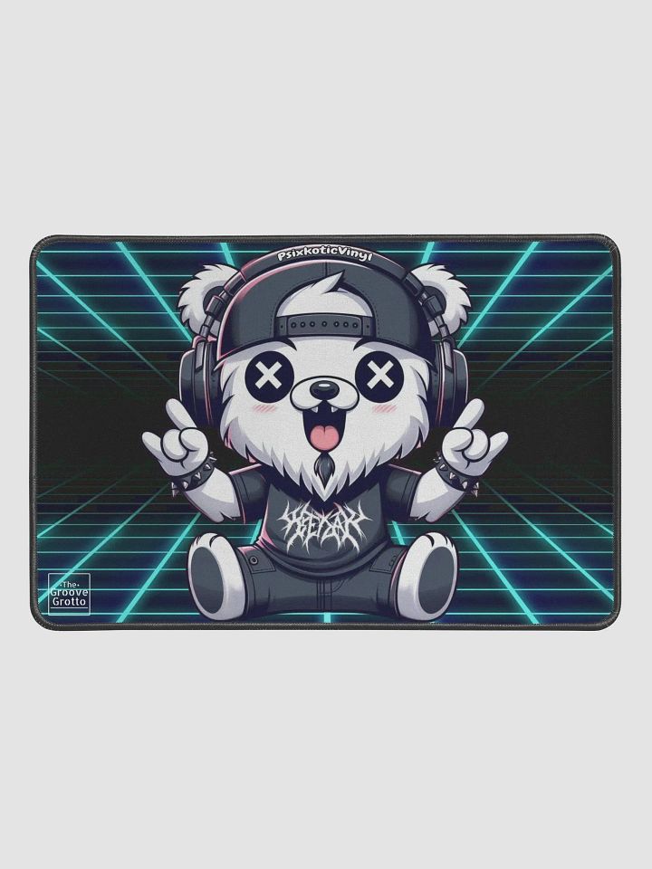 PsixkoticVinyl Bear Mouse Pad product image (1)