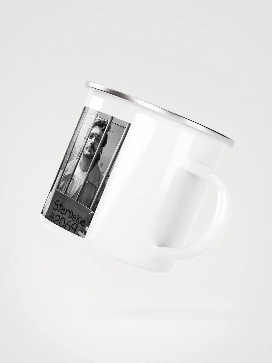 Behind Bars Enamel Mug product image (3)
