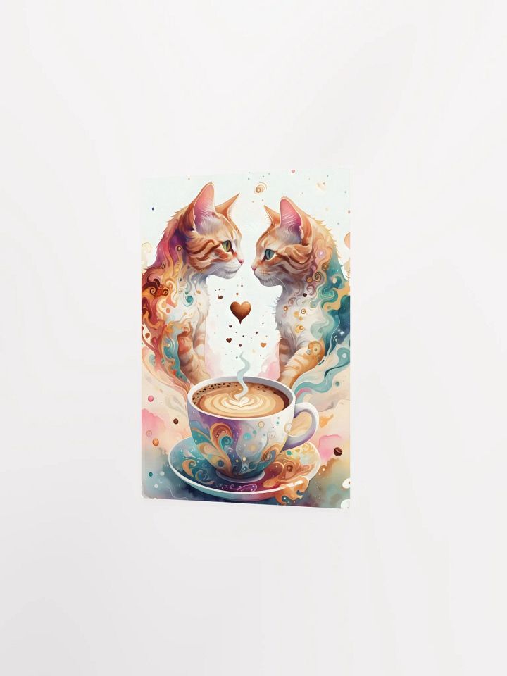 Love Cats & Coffee Poster product image (6)