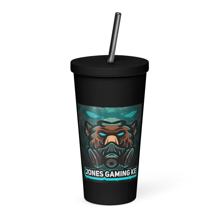 Insulated Tumbler with a Straw product image (1)